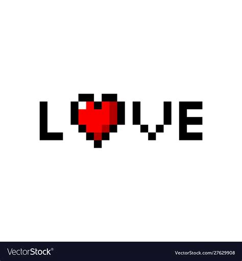 pixel art love